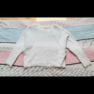 White, Soft Sweater, Jessica Simpson